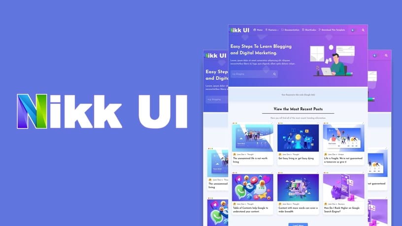 Nikk UI blogger template.jpg