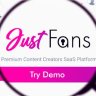 JustFans - Premium Content Creators SaaS platform