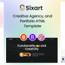 Sixart - Digital Agency HTML Template