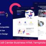 Callzen - Call Center Business HTML Template