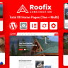 Roofix - Roofing Services WordPress Theme