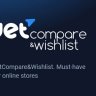 JetCompare Wishlist - Comparison and Wishlist Plugin