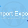 WP Import Export WordPress Plugin