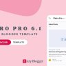 Fletro Pro: Blogger Template Premium Free Download